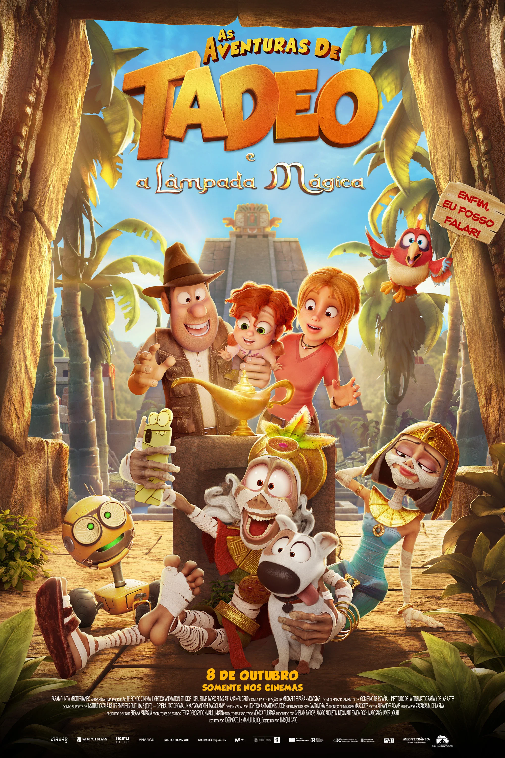 AS AVENTURAS DE TADEO E A LÂMPADA MÁGICA